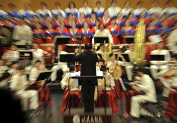 甘肅省歌舞劇院攜高雅藝術(shù)赴蘭大榆中校區(qū)演出