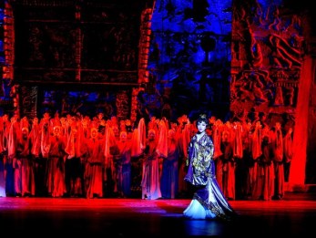 國(guó)家藝術(shù)基金資助項(xiàng)目甘肅省原創(chuàng)歌劇《貂蟬》登臺(tái)國(guó)家大劇院