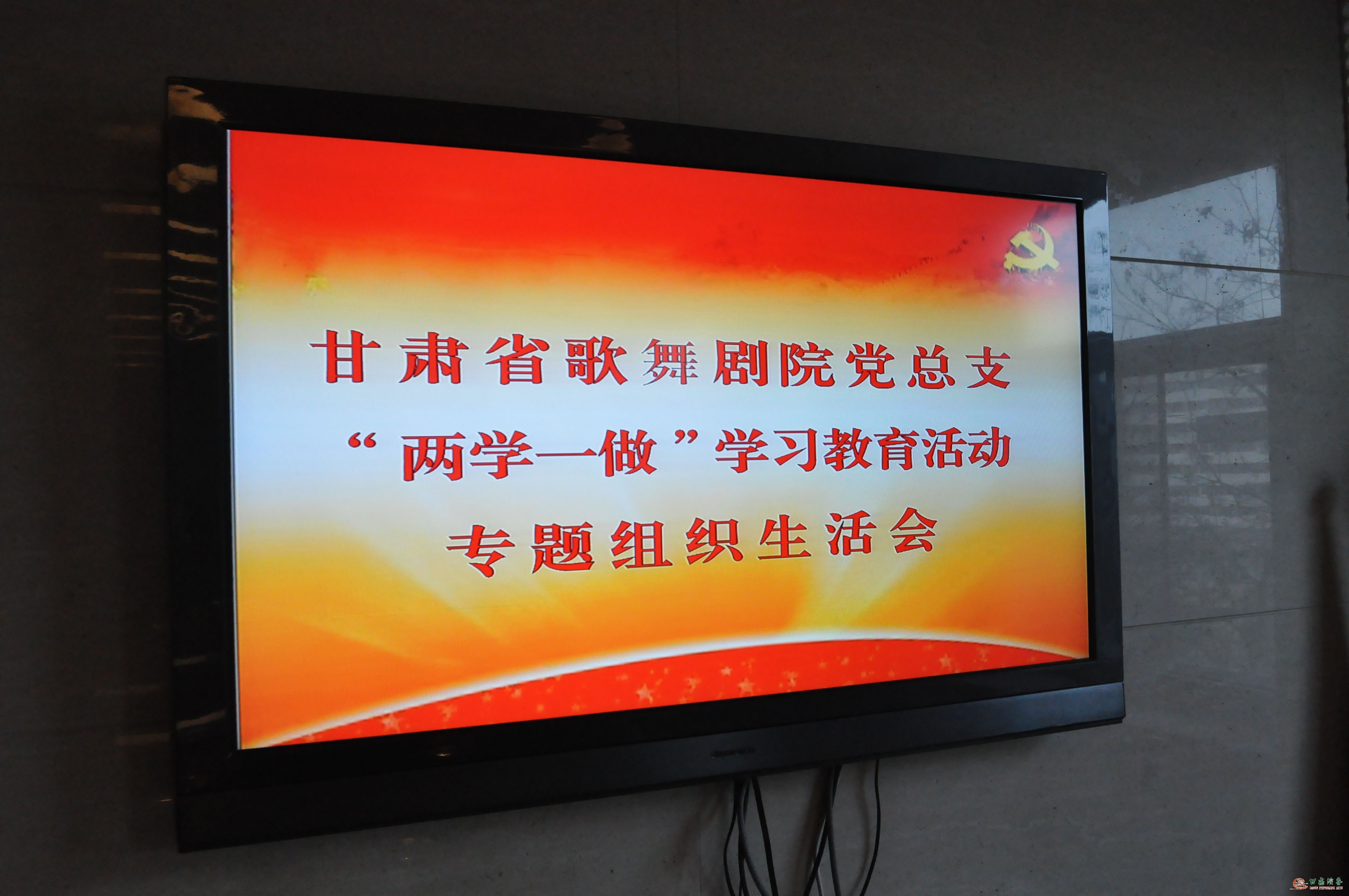 深入踐行“兩學(xué)一做”，切實(shí)提高黨性修養(yǎng)——甘肅省歌舞劇院黨總支召開“兩學(xué)一做”專題組織生活會