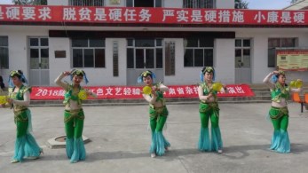 為民族團結(jié)盡力量  為祖國繁榮添和諧——甘肅省雜技團赴臨夏開展2018隴原“紅色文藝輕騎兵” 惠民演出