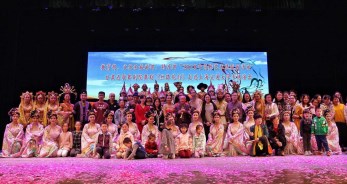 教育部、文化和旅游部、財政部2018年高雅藝術進校園——中國經(jīng)典舞劇《絲路花雨》上海站演出圓滿落幕