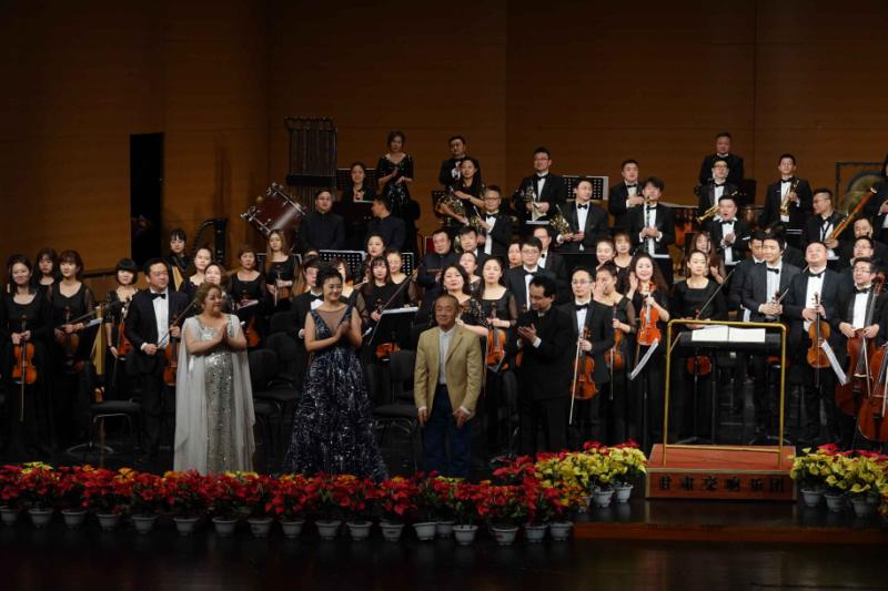 甘肅省歌劇院原創(chuàng)交響曲《永遠的綠洲--河西走廊》隆重上演