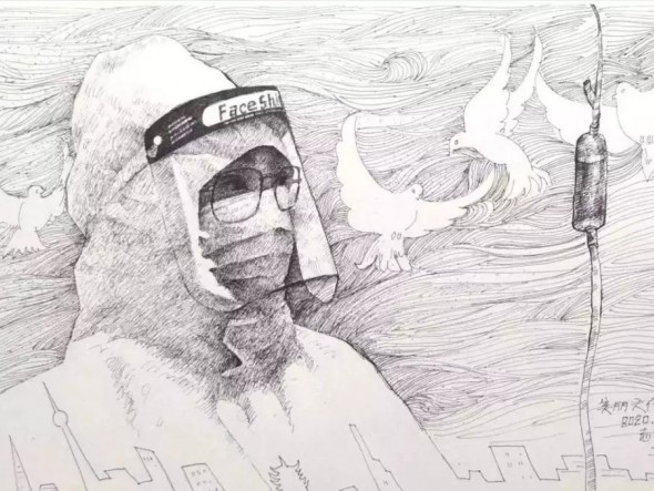 我們與武漢同在，甘肅演藝集團(tuán)話劇院向抗戰(zhàn)疫情的英雄們致敬！