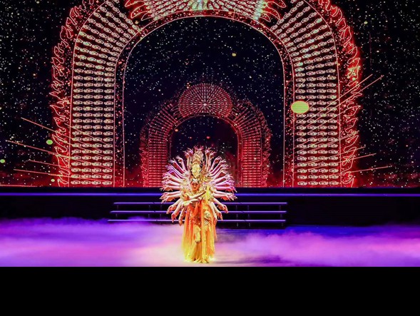 “環(huán)游陸絲海絲·樂(lè)享如意甘肅”推介會(huì)暨主題樂(lè)舞《一帶一路·相約千年》演出活動(dòng)在桂圓滿舉辦！