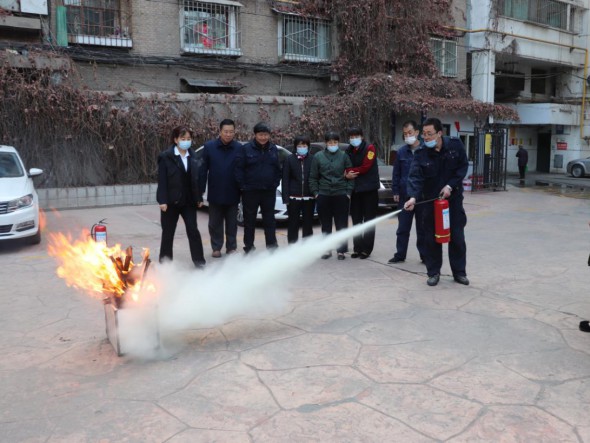 甘肅演藝集團(tuán)舞美中心聯(lián)合速8酒店  開(kāi)展2020年冬春消防演練活動(dòng)